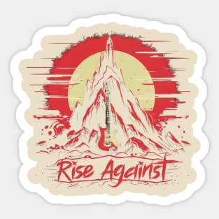 Rise Against Mountain Sticker